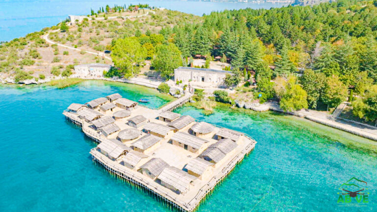 Ohrid-Kosturski-zaliv-Summer-north macedonia-above-1