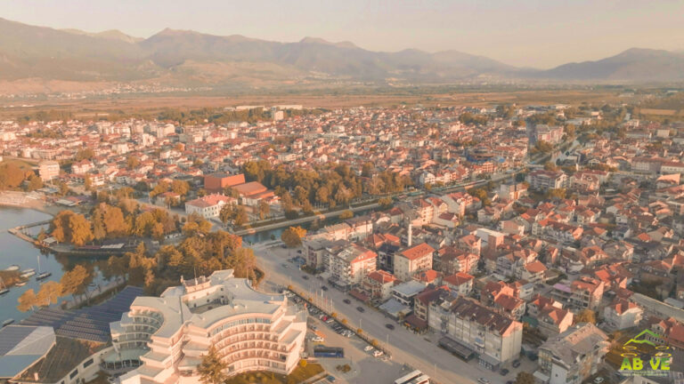 Struga-autumn-north macedonia-above-1